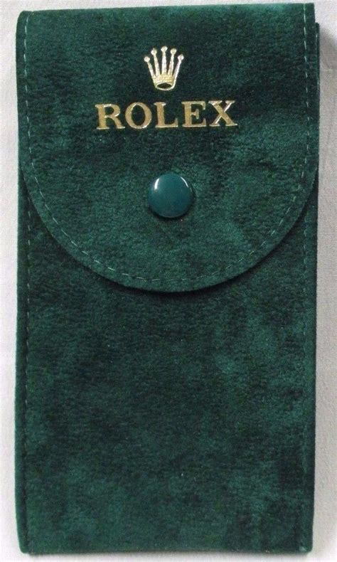 genuine rolex travel pouch